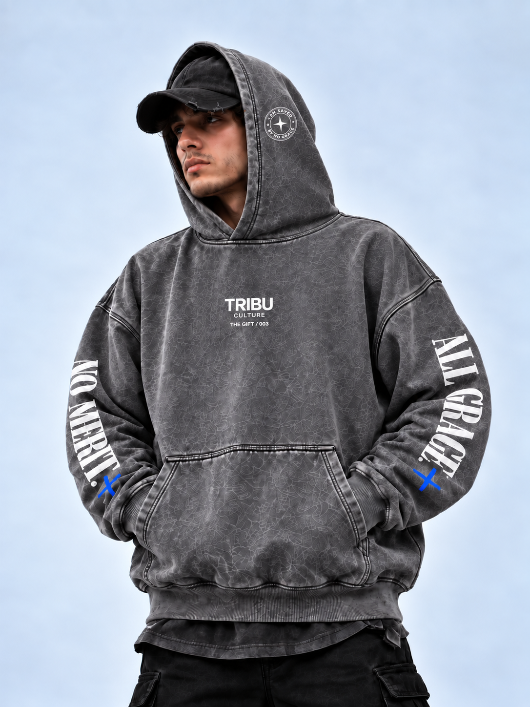 Hoodie Acid Wash - The GIFT